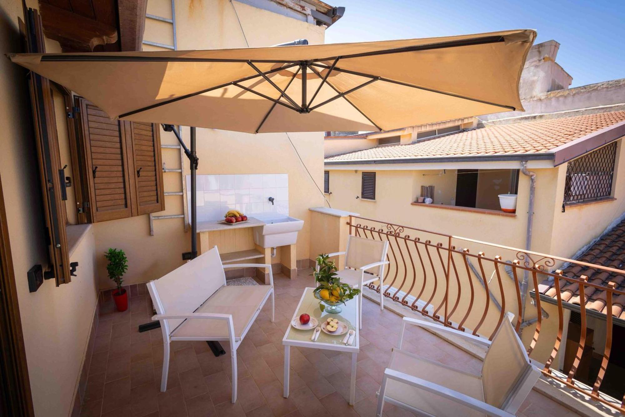 Sunshine Apartments Trappeto  Exterior foto
